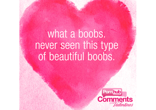 Illustration for article titled Porn Comments Make For The Worst Valentine Cards